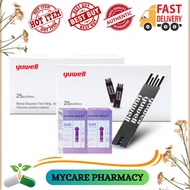 YUWELL Y330 BLOOD GLUCOSE TEST STRIP 50"S + (FOC LANCET) MODEL 582