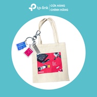 [Quà Tặng] Combo Quà Tặng Kioxia Túi Tote + Móc Khóa logo Kioxia