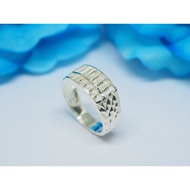 💥READY STOCK💥925 Sterling Silver Carving Abacus Ring 9mm (13I) / Cincin Sempoa Perak 925