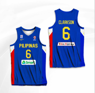 GILAS PILIPINAS CLARKSON FIBA FULL embroidery JERSEY