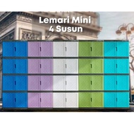 4-Tier Wardrobe 4-Tier Colored Wardrobe/