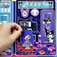 Sanrio Toka World Doll Girl book sticker book busy book quiet book drawing book book nook diy craft 
