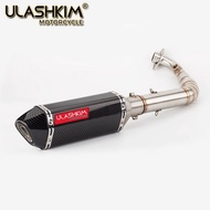 YW125 ZUMA125 BWS150 BWS125 Motorcycle Exhaust middle pipe Muffler for Yamaha BWS 125 150 ZUMA125 YW