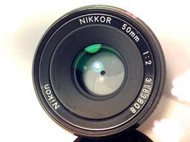 【明豐相機】 Nikon NIKKOR 50mm F2