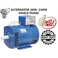 HINCO 3KW~20KW 240V Single Phase (Best Price) ac Dynamo Synchronous Electric Generator Power Alterna