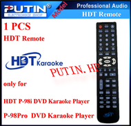 The Remote HDT P-98i / P-98Pro(n) Remote Control only for  HDT P-98i  P-98Pro DVD Karaoke Player