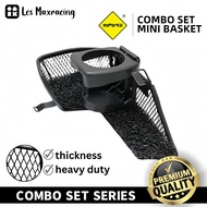 COMBO SET MOTORKU Bakul Kecil with Carpet+Getah+Cup Holder QJ Motor AX200S AVETA 160/200 Yamaha NVX 