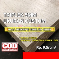 5MM ALBASIA UTY PLYWOOD CUSTOM SIZE THIN PLYWOOD/