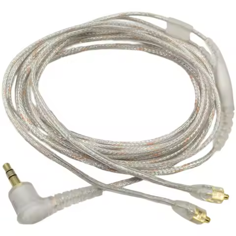 Audio Cable for Shure SE535 SE215 UE900 W40 SE425 Headphones Featuring Copper Wire for Long Lasting 
