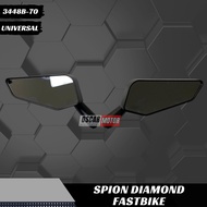 Spion persegi circuit motif carbon model rizoma full cnc aluminium univer sepion sircuit