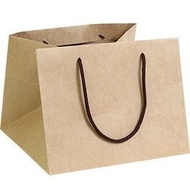 [Tianai Packaging House]// 20pcs// Eight Inch/8 Inch Ten Inch/10 Cotton Handle Kraft Cake Paper Bag 