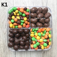 Delfi Chocolate Box 4 Sections - Chocolate Hampers - Eid Hampers - Delfi Chocolate - Eid Chocolate