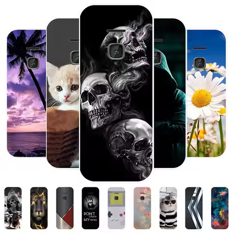 For Nokia 225 4G Case Cover For Nokia225 4G 2020 Silicone Shockproof Phone Cases Cool Animals Soft T