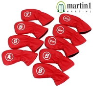 MARTIN1 Golf Iron Headcover 4-9,P,S,A,X Durable Protector Case Golf Iron Covers Set Protective Cover