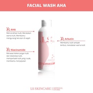 Ls SKINCARE BPOM FACIAL WASH AHA (ELSTM)