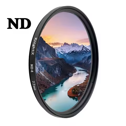 KnightX Neutral Density DSLR Camera Lens Filter ND ND4 ND16 for Nikon d3500 49-77mm
