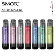 SMOK SOLUS G Pod Kit Vape Asli 15W 700MAh dengan SOLUS 2 Pod