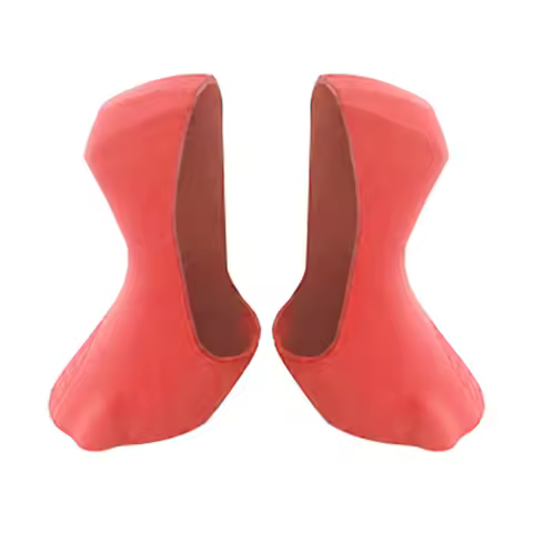 Silicone Road Bike Shift Lever Cover Hood for SHIMANO R7000/R8000 (Red)