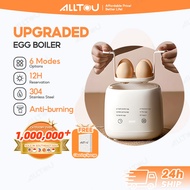 ALLTOU Egg Boiler Multi-Functional Egg Cooker for Breakfast Telur Maker Half Boiled Egg Maker 煮蛋器
