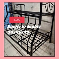 HEAVY DUTY DOUBLE DECK METAL BED FRAME