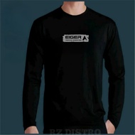 Bigbang Logo EG3R Sples Long Sleeve Distro T-Shirt - Grey Premium