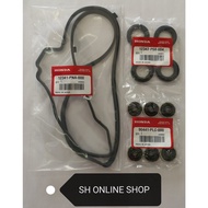 Valve Cover Gasket with Plug Seal & Valve Cover Bush (OEM) for Honda Accord SDA Civic FD SNB Stream 