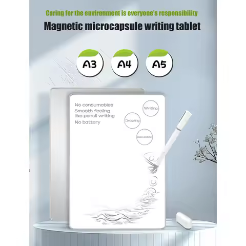 LCD Drawing Pad Magnetic Drawing Board LCD Writing Tablet Eye Aluminum Alloy Magnetic Drawing Pad fo