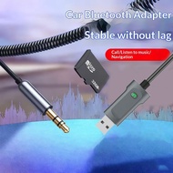 Bluetooth 5.0 receiver, aux cable, USB car audio transmitter, adapter for audio calls