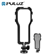 PULUZ Protective Cage Rig Housing Frame with Cold Shoe for Insta360 ONE RS 1-Inch 360 Edition