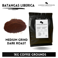 (Kapeng Barako) Batangas Liberica: Medium Ground 1kg Dark Roast Coffee | For Coffee Maker by Coffee 