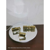 Gold PIPE CONNECTORS GLASS PIPE CONNECTIONS GOLD COLOR WALL PIPE CONNECTIONS GOLD GLASS CLAMPS