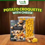 Frozen Potato Croquette w/Mozzarella [Kentang Cheese] Halal Certified | Extra Natural