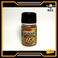 AK046 WASH LIGHT RUST FOR GREEN VEHICLE 35ML AK WEATHERING (Gunpla Gundam Paint Model Kit Resin Stat