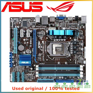 Kkde Voor เมนบอร์ด H55 Intel,คอมพิวเตอร์ P7H55-M Asus Moederbord Lga 1156 Ddr3 16G เมนบอร์ด Sata Ii Pci-e 2.0X16