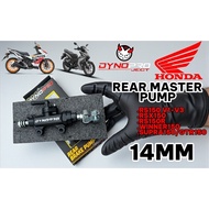 RSX150 WINNER X DYNOPRO REAR MASTER PUMP SCREW FOOTREST SKRU GOLD TITANIUM