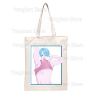 Femboy Fairycore Gothic Fairy Grunge Canvas Picnic bags Print Tote Bag Eco Reusable Shopper Bag Canv