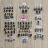 Full Set Body Cover Bolts SUZUKI RC100 RC 100 Bravo 2 Stroke 2T
