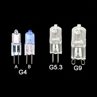 5pcs Halogen Bulb Lamp Light G4 G5.3 G9 High Brightness
