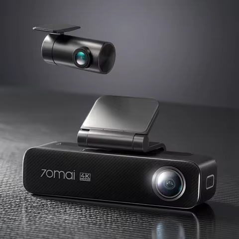 70mai Dash Cam 4K A810 Lite 4K HDR F1.55 Built-in GPS Wi-Fi 6 Voice Control 4G LTE Remote Control Ca