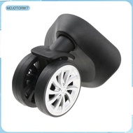 [mojotorw7] 1 Pair of Luggage Cases, Swivel Wheels, Replacement Trolley Wheels A57 #