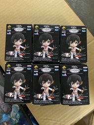全新 日版 內袋未開封 一番賞 G賞 反逆之魯魯修 CODE GEASS CODE BLACK IN ASHFORD 一套六盒不散賣