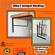 SIKU Iron L-angle shelf support iron bracket/ 15x20 15x25 15x30 20x40
