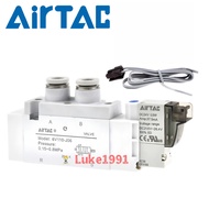AirTac 6V0510-J04 Pipe Connection Type Solenoid Reversing Valve 6V110-J06/J08 6V210-J08/J10