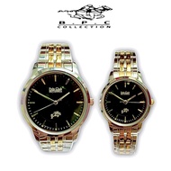 【Couple Watch】Original Polo Club Britannia Classic Fashion Design Couple Watch Stainless Steel with 