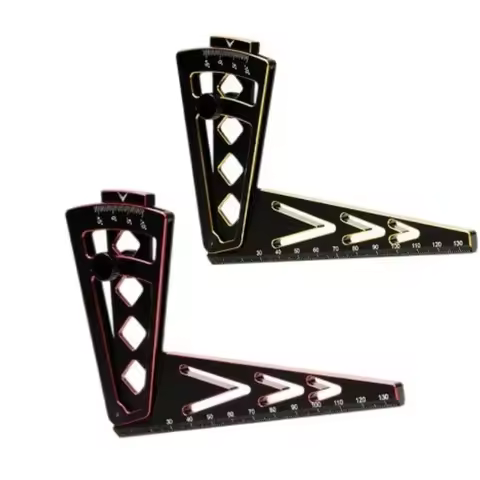 Metal Adjustable Ruler Adjusting RC Car Height & Wheel Rim Camber 15 Degrees Hobby Tools CNC For 1/8