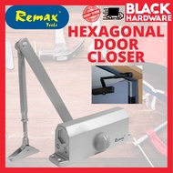 BLACK HARDWARE REMAX Automatic Hydraulic Sliding Closing Door Closer Penutup Pintu Automatik Tutup Kayu Bilik 液压 自动闭门器