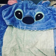 史迪仔毛絨連身睡衣