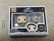 Jurassic World Owen and Blue 1:9 Scale Statue Chronicle Jurassic Park Toynami