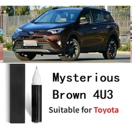 Suitable for Toyota Paint repair for scratch  touch-up pen Crystal Brown 4X9 Mysterious Brown 4U3 Am