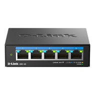 D-Link 5-Port 2.5GB Unmanaged Gaming Switch with 5 x 2.5G - Multi-Gig, Network, Fanless, Plug & Play